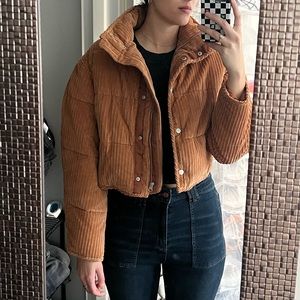 Cropped Puffer Jacket